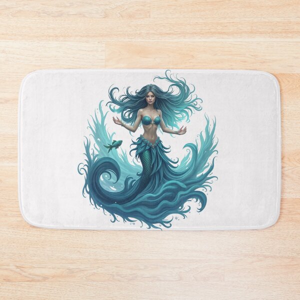 Item preview, Magical Mermaid Queen - Oceanic Fantasy Scene designed and sold by latelierdechris.