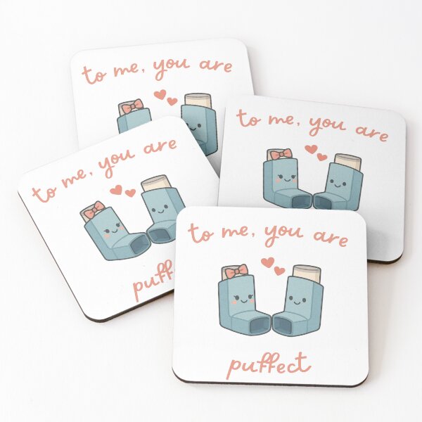 Item preview, Cute Asthma Inhalers - To Me, You Are Puffect designed and sold by Wheezy Kid.