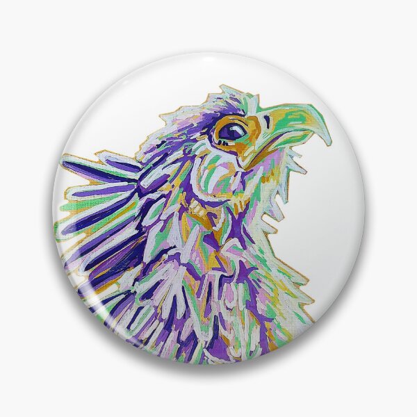 Item preview, Secretary bird - Traditional artwork designed and sold by Viggorbiggor.