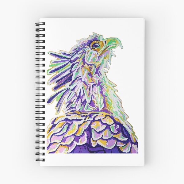 Item preview, Secretary bird - Traditional artwork designed and sold by Viggorbiggor.