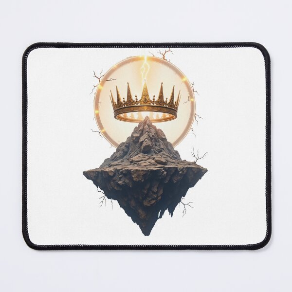 Item preview, Mystical Crown Over Floating Rock Island designed and sold by latelierdechris.