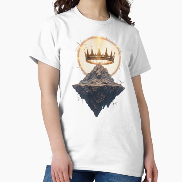 Item preview, Mystical Crown Over Floating Rock Island designed and sold by latelierdechris.