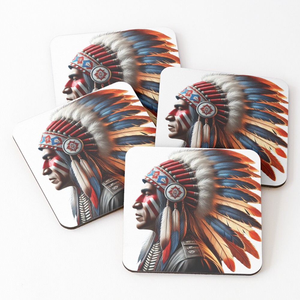 Aperçu de l'œuvre Dessous de verre (lot de 4) créée et vendue par RACHAYASHOP.