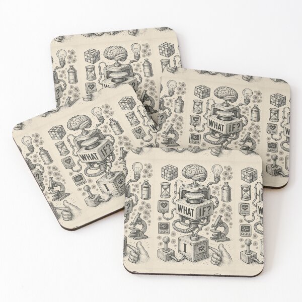 Item preview, What If Button – Surreal Thought Device designed and sold by nvrprooo.