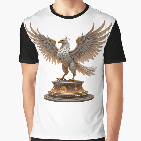Aperçu de l'œuvre Majestic Griffin on Ornate Pedestal créée et vendue par latelierdechris.
