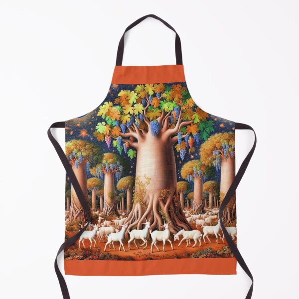 Item preview, Baobab Tree and baby Goats designed and sold by daweave77.