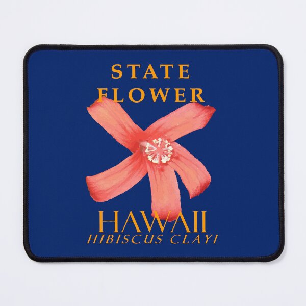 Item preview, Hawaii Territory Flower The Hibiscus clayi  designed and sold by taiche.