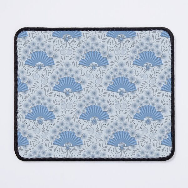 Item preview, PERIWINKLE & Spanish Fans - Sky Blue designed and sold by Carina Parry Studios.