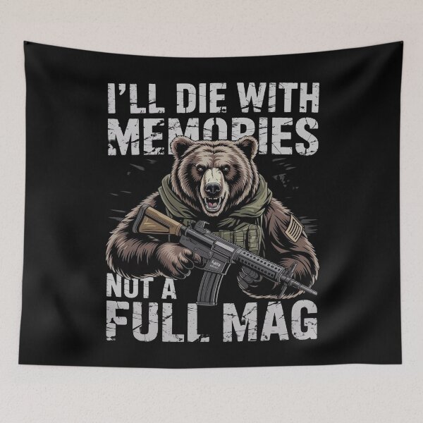 Item preview, I`ll Die With Memories Not A Full Mag designed and sold by Redgiant87x.