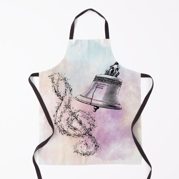 Item preview, Clef and old bell designed and sold by LiskoDesign.
