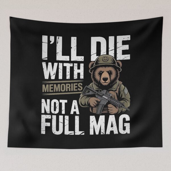 Item preview, I`ll Die With Memories Not A Full Mag designed and sold by Redgiant87x.