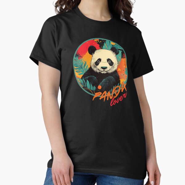 Item preview, Retro Panda Cute Graphics | Neon Panda Art | Panda Graphics designed and sold by Zdarovsky.