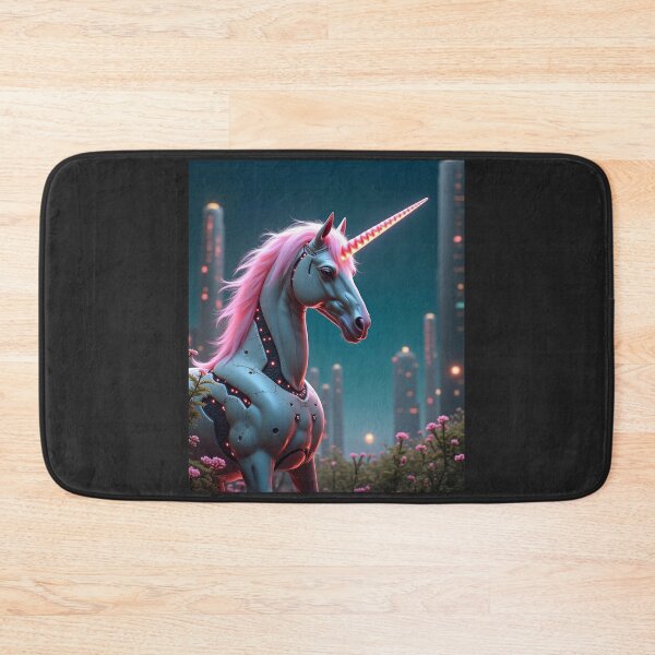 Item preview, White electric dreams unicorn  designed and sold by PhilDreams.
