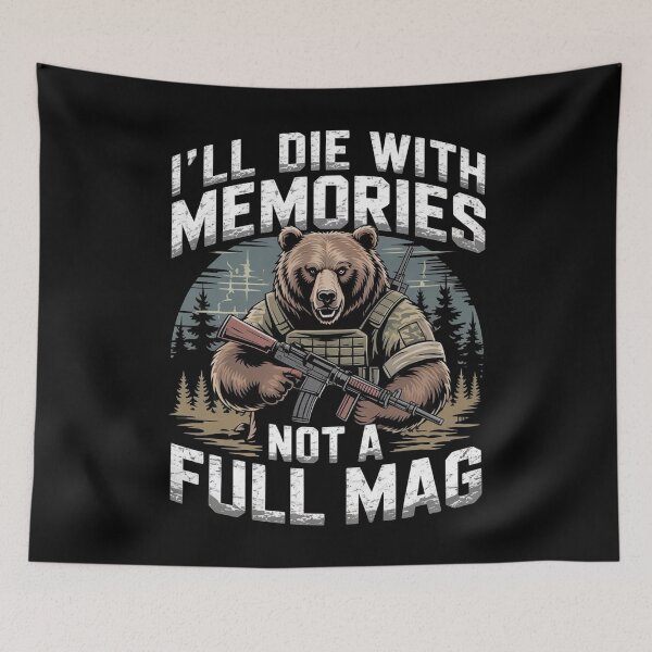 Item preview, I`ll Die With Memories Not A Full Mag designed and sold by Redgiant87x.