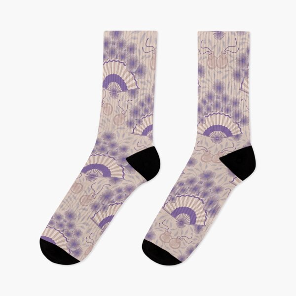 Item preview, PERIWINKLE & Spanish Fans - Pastel Lilac designed and sold by Carina Parry Studios.