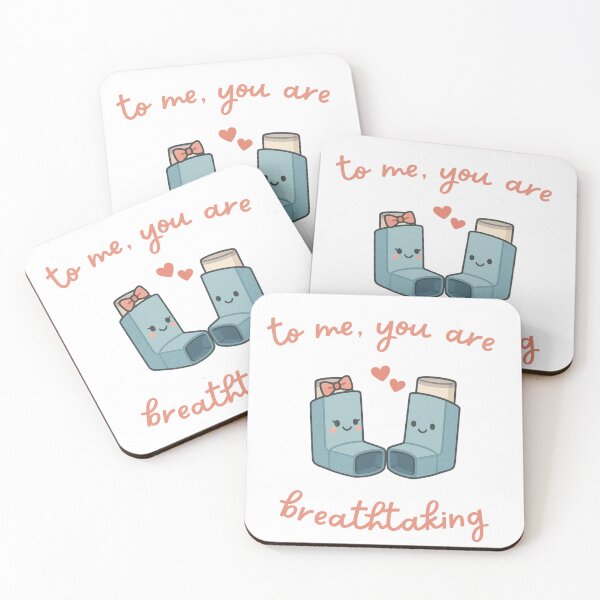 Item preview, Cute Asthma Inhalers - To Me, You Are Breathtaking designed and sold by Wheezy Kid.