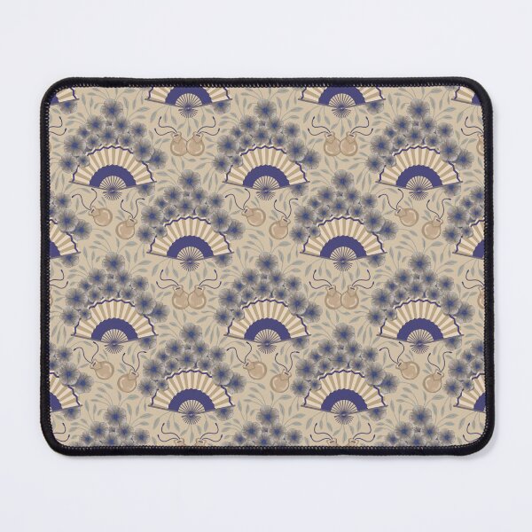 Item preview, PERIWINKLE & Spanish Fans - Navy designed and sold by Carina Parry Studios.