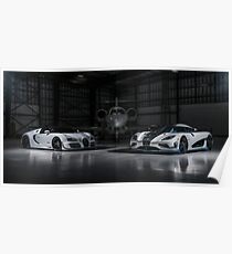 Agera RS1 and Vitesse Poster