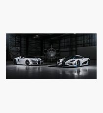 Agera RS1 and Vitesse Photographic Print