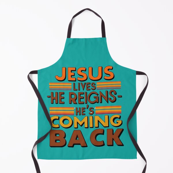 Item preview, Jesus Lives – He Reigns – He’s Coming Back designed and sold by BlessedHandsDesigns.