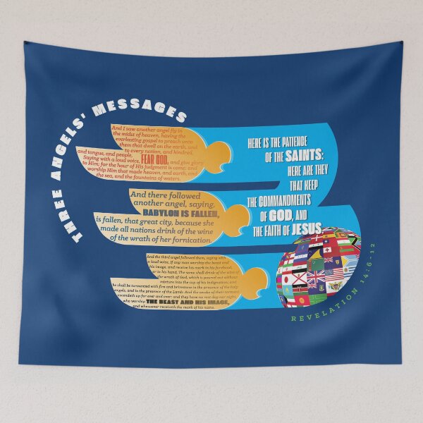 Item preview, 3 Angels' Messages designed and sold by square1studio.