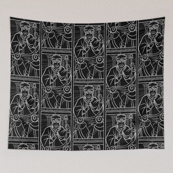 Item preview, Tarot Card: Il Papa/ Le Pape/ The Pope/ The Hierophant: The High Priest designed and sold by SRBartist.