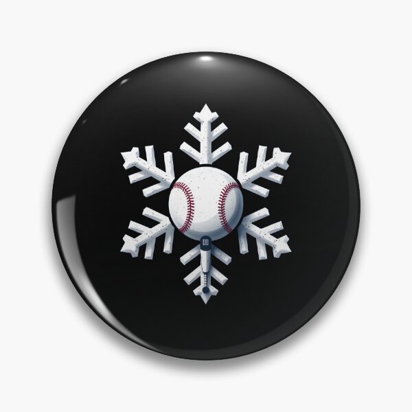 Artikelvorschau, Schneeflocke Baseballspieler Ball Winter Kinder Männer Frauen entworfen und verkauft von clothesy7.