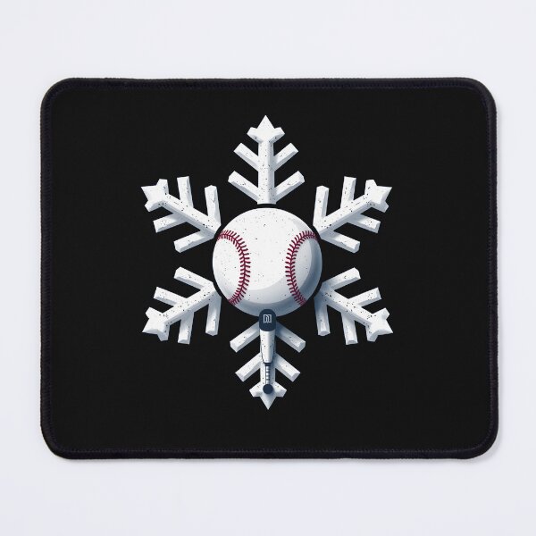 Item preview, Snowflake Baseball Player Ball Winter Kids Men Women Snow designed and sold by clothesy7.