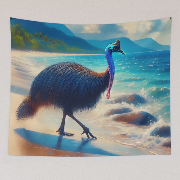 Item preview, Cassowary Art #19 | Cassowary Lovers designed and sold by ksgraphics222.