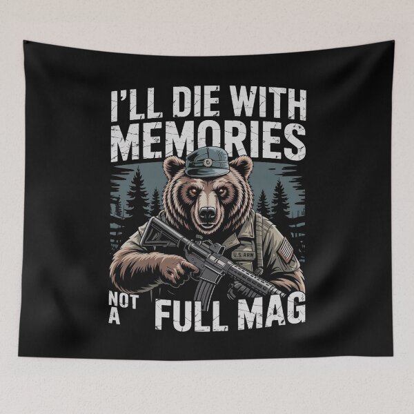 Item preview, I`ll Die With Memories Not A Full Mag designed and sold by Redgiant87x.