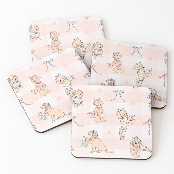 Item preview, Golden doodle hand drawn pattern designed and sold by designsbyjenicagoertz.
