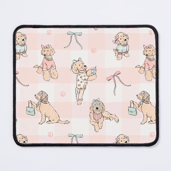 Item preview, Golden doodle hand drawn pattern designed and sold by designsbyjenicagoertz.