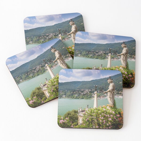 Item preview, View of Lake Maggiore from Isola Bella, Stresa, Piedmont, Italy. designed and sold by SoulEchoesPhoto.