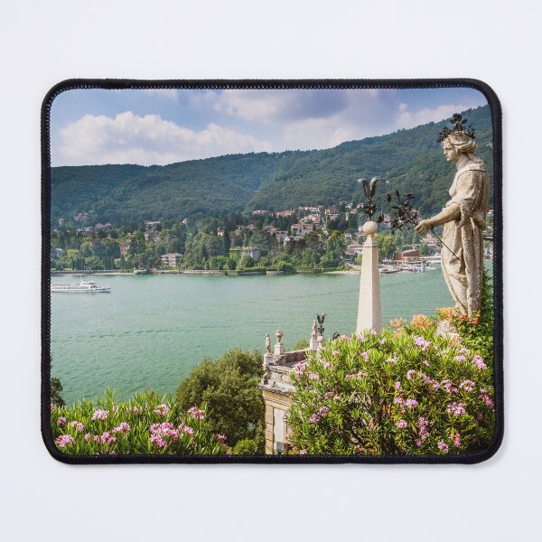 Item preview, View of Lake Maggiore from Isola Bella, Stresa, Piedmont, Italy. designed and sold by SoulEchoesPhoto.