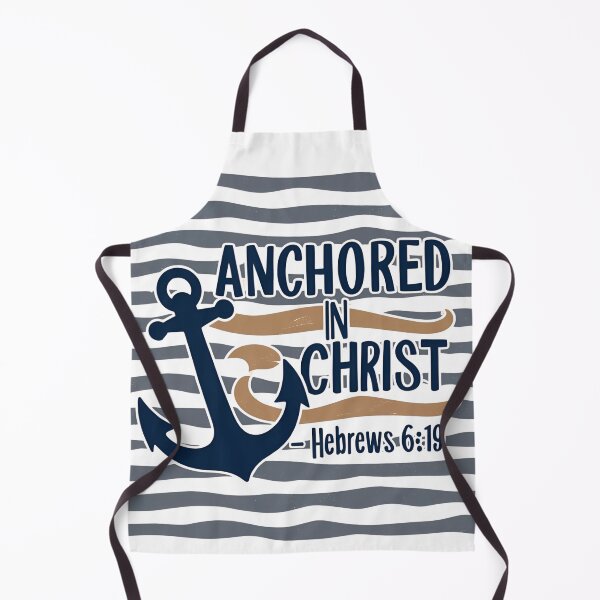 Item preview, Anchored in Christ – Hebrews 6:19 designed and sold by BlessedHandsDesigns.