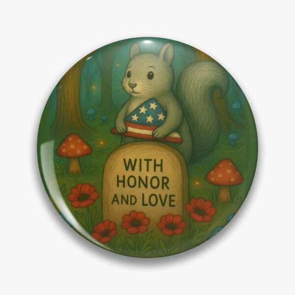 Item preview, With Honor and Love – A Memorial Forest Tribute designed and sold by Kmhbelieve620.
