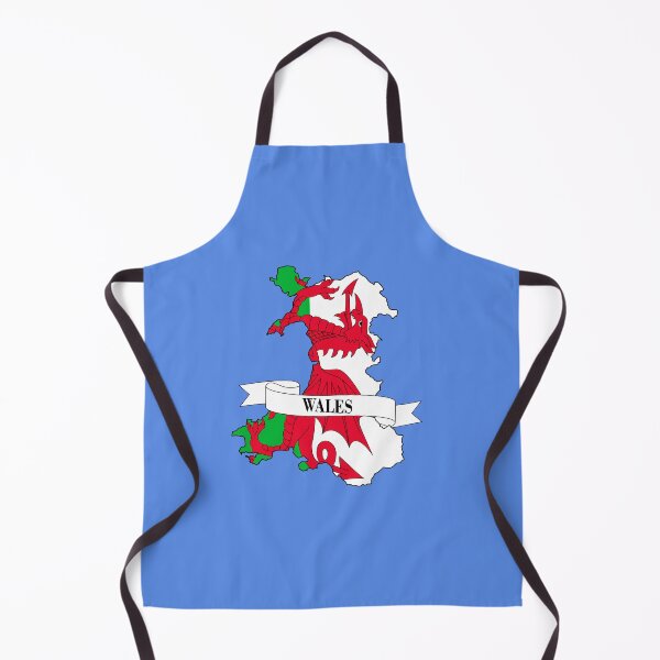 Item preview, flag map of wales designed and sold by visual adventures.