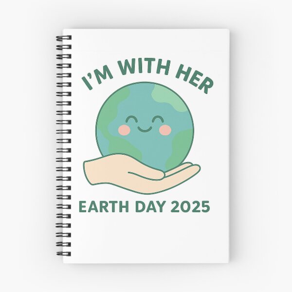 Item preview, I’m With Her – Earth Day 2025 designed and sold by Floraisonco.