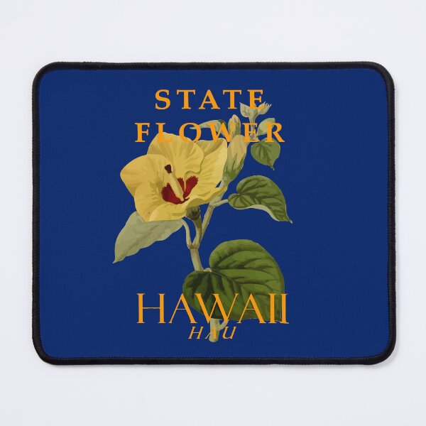 Item preview, Hawaii Territory Flower The Hibiscus tiliaceus designed and sold by taiche.
