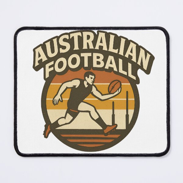 Item preview, Australian Football - Aussie Rules Football retro design designed and sold by MPAlex.