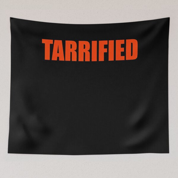 Item preview, Tarrified Funny Political Humor designed and sold by SunsetGlimpse.