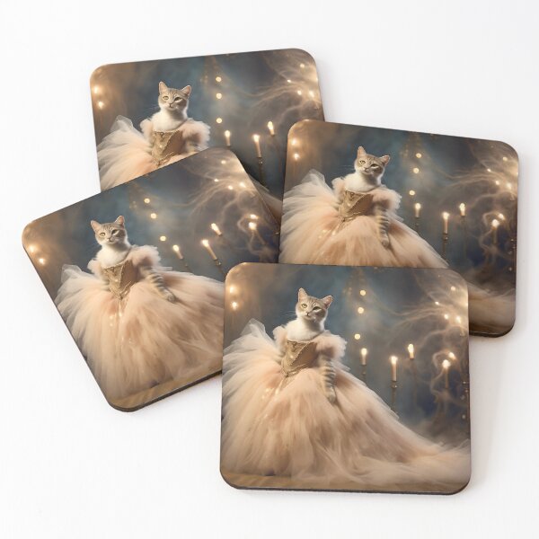 Item preview, Cat in a Gorgeous Dress designed and sold by Angelandspot.