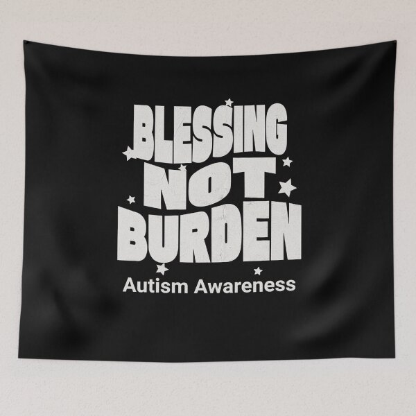 Item preview, Blessing Not Burden Autism Awareness  designed and sold by BeansHotTees.