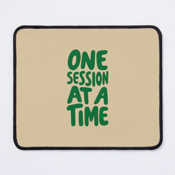 Item preview, One Session at a Time Design – Therapist-Inspired Typographic Artwork for Mental Health, Counseling, and Emotional Support designed and sold by Sunstone Print.