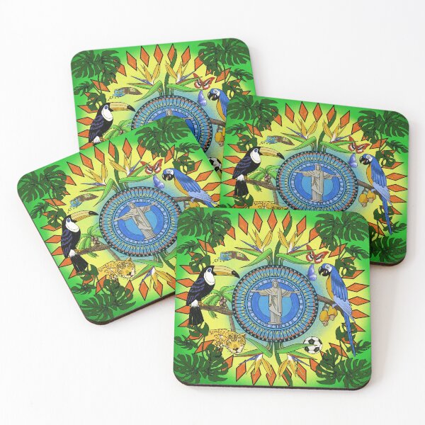 Item preview, Brazil mandala, meu Brasil designed and sold by Lilly-Rune.