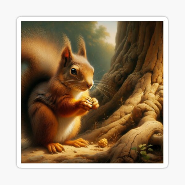 Item preview, Squirrel Art #23 | Squirrel Lovers designed and sold by ksgraphics222.