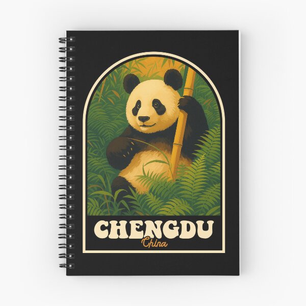 Item preview, Chengdu China – Vintage Panda Bamboo Forest Art designed and sold by JackCurtis1991.