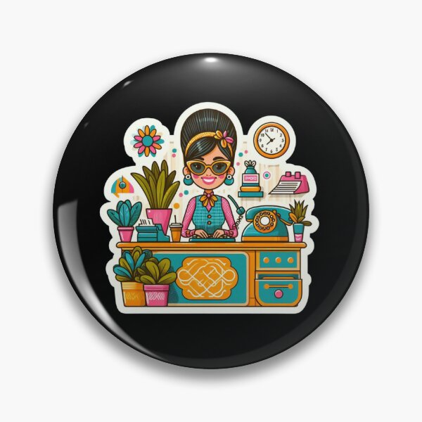 Item preview, receptionist designed and sold by EuropeanPrints.