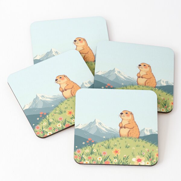 Item preview, Cute marmot designed and sold by Nolan6.