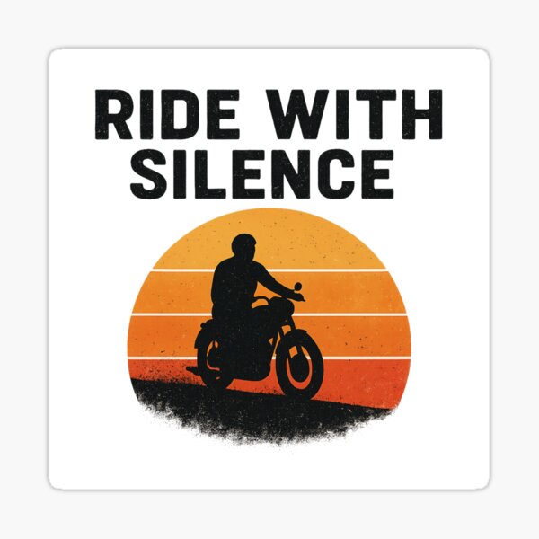 Item preview, Ride With Silence T-Shirt designed and sold by RJ-Logart.